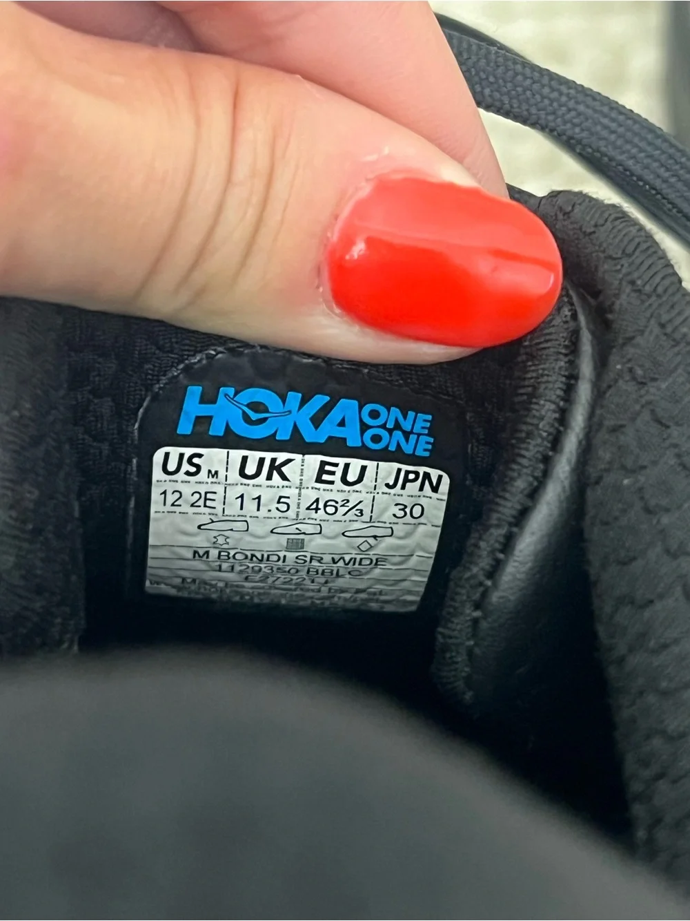 Hoka bondi sr